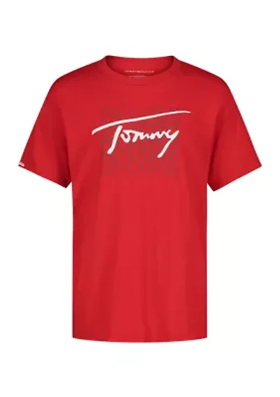 Boys 8-20 Signature Slant Graphic T-Shirt