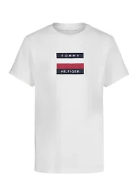 Boys 8-20 Short Sleeve Signature Chest Stripe T-Shirt