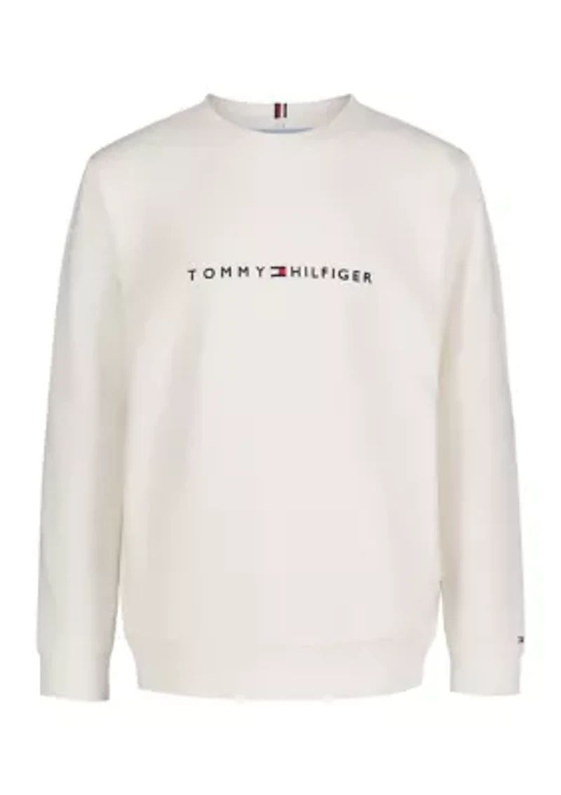 Boys 8-20 Elevated Crew Neck Logo T-Shirt