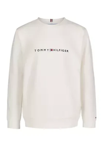 Boys 8-20 Elevated Crew Neck Logo T-Shirt