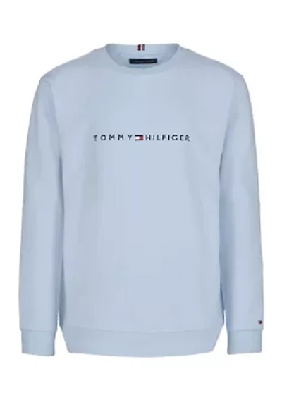 Boys 8-20 Elevated Crew Neck Sweatshirt