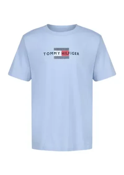 Boys 8-20 Linear Flag Short Sleeve T-Shirt