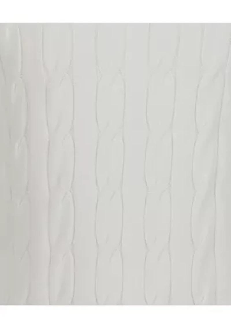 Boys 8-20 Cable Crew Neck Sweater