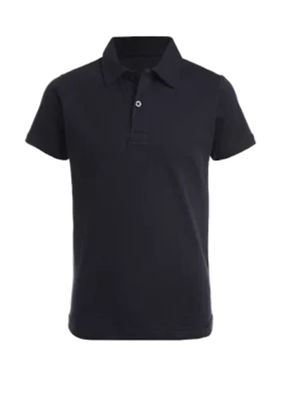 Boys 8-20 Sensory Short Sleeve Interlock Polo Shirt