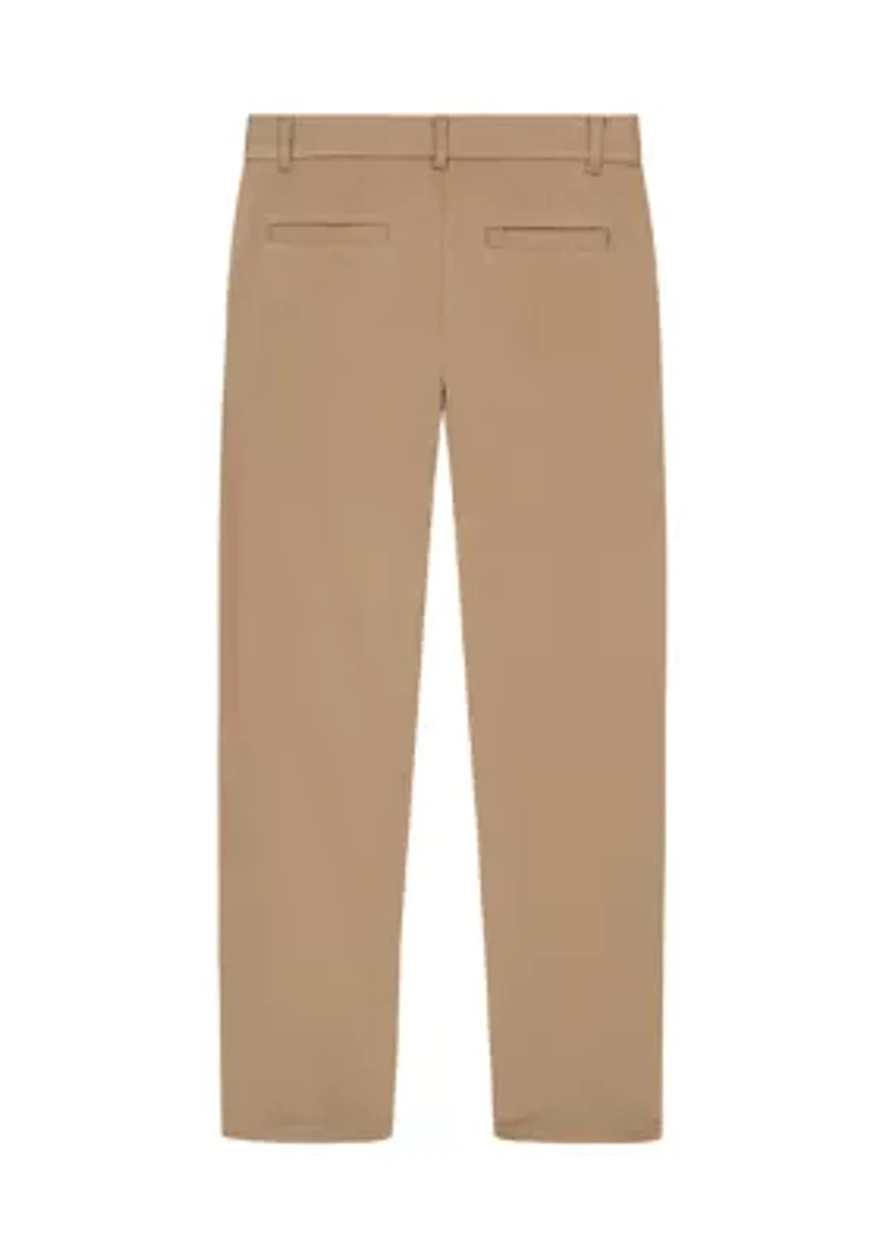 Boys 8-20 Flat Front Pants