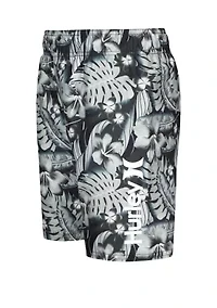 Boys 4-7 Floral Coconut Swim Set