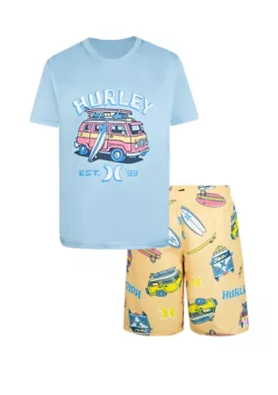 Boys 4-7 Surf Van Swim Set