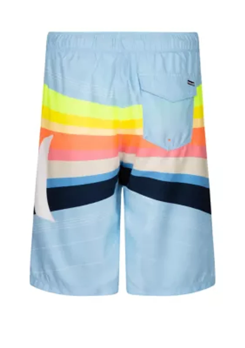 Boys 8-20 Printed Swim Shorts