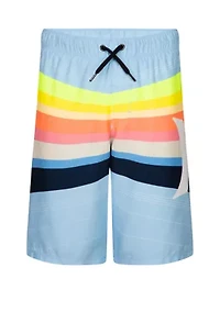 Boys 8-20 Printed Swim Shorts