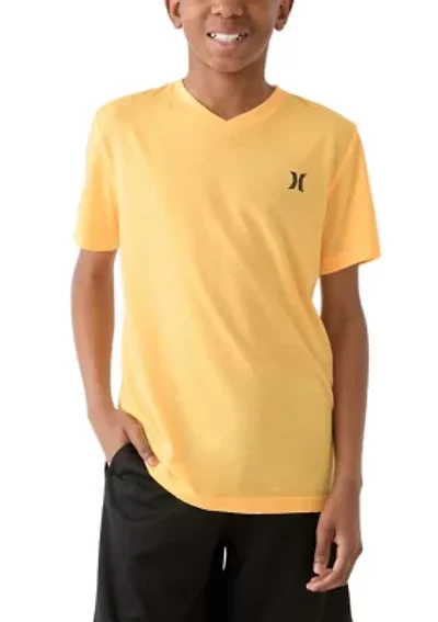 Boys 8-20 V-Neck Cloud Slub Knit T-Shirt