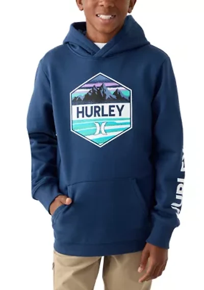 Boys 8-20 Graphic Fleece Pullover Hoodie