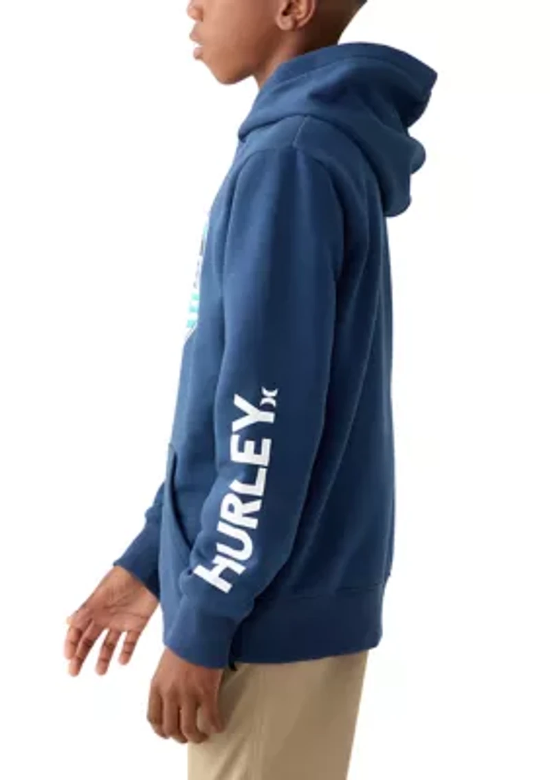 Boys 8-20 Graphic Fleece Pullover Hoodie
