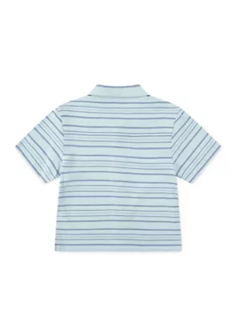 Boys 8-20 Short Sleeve Novelty Camp Shirt