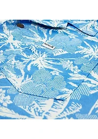 Boys 8-20 Printed Camp Shirt