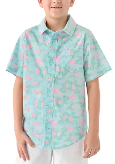 Boys 8-20 Printed Woven Shirt