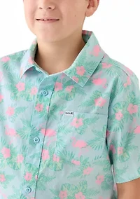 Boys 8-20 Printed Woven Shirt