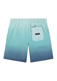 Boys 8-20 Pull On Board Shorts with Liner
