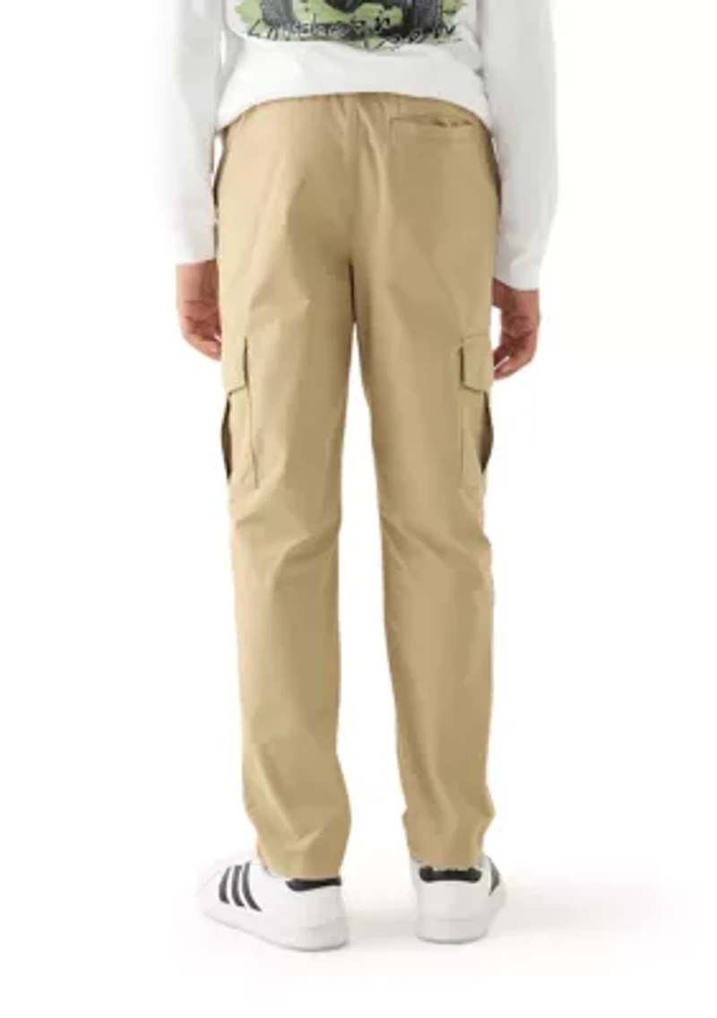 Boys 8-20 Performance Woven Cargo Pants