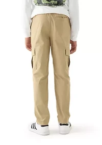 Boys 8-20 Performance Woven Cargo Pants