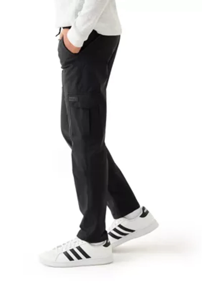 Boys 8-20 Performance Woven Cargo Pants