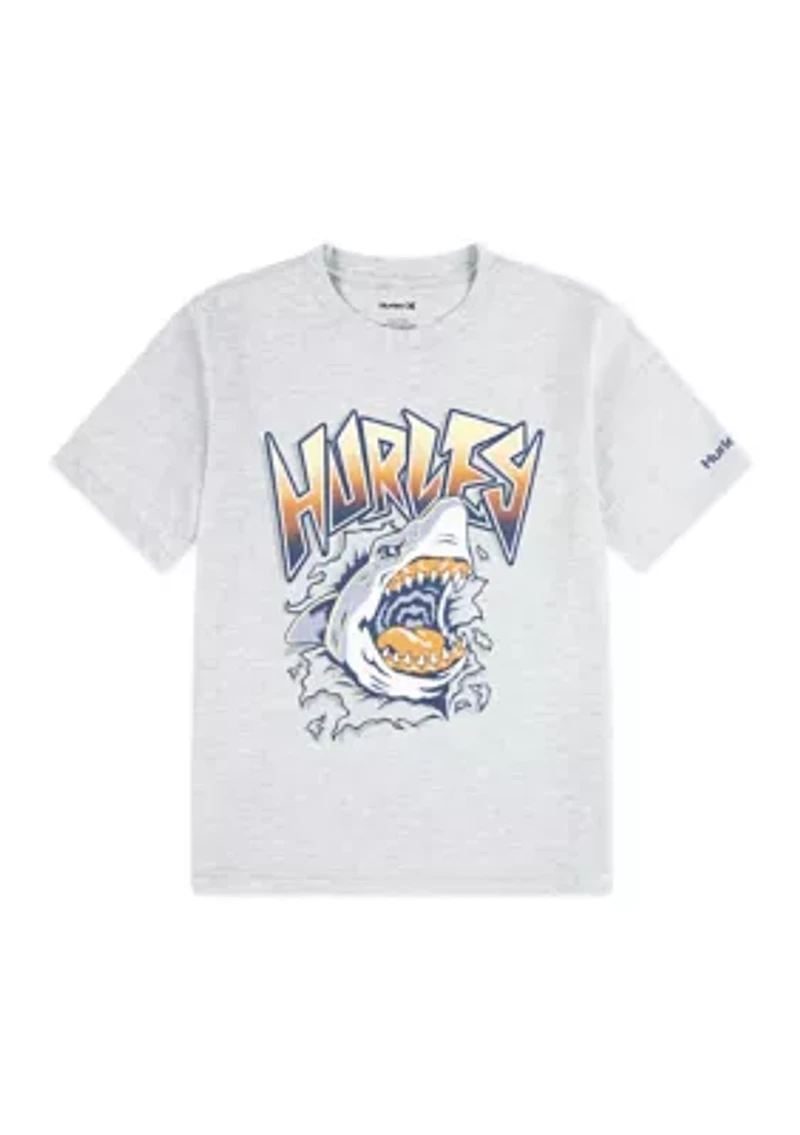 Boys 8-20 Angry Shark Graphic T-Shirt