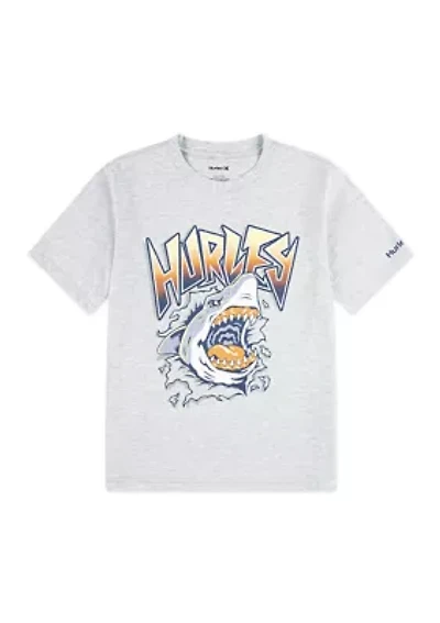 Boys 8-20 Angry Shark Graphic T-Shirt