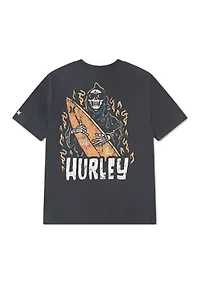 Boys 8-20 Surf Skull Graphic T-Shirt