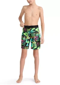 Boys 8-20 Checker Doodle Board Shorts
