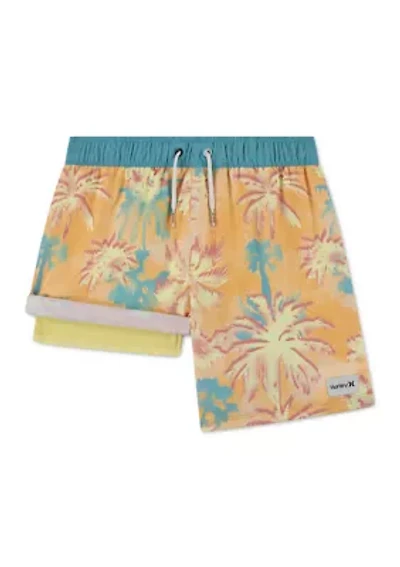 Boys 8-20 Palm Swim Shorts