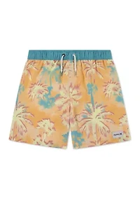 Boys 8-20 Palm Swim Shorts