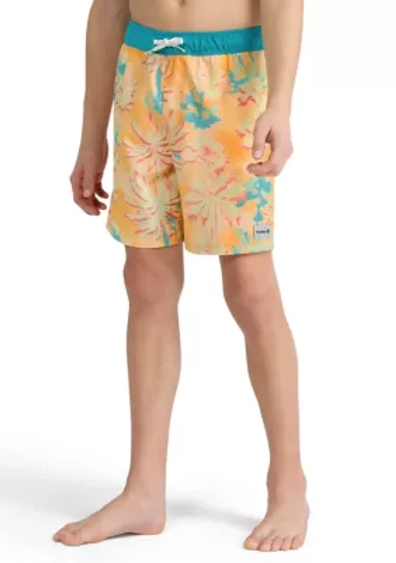 Boys 8-20 Palm Swim Shorts