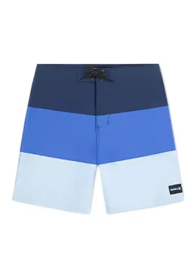 Boys 8-20 Colorblock Stretch Bathing Suit Trunks