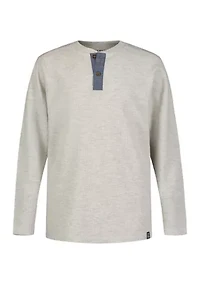 Boys 8-20 Henley Neck T-Shirt