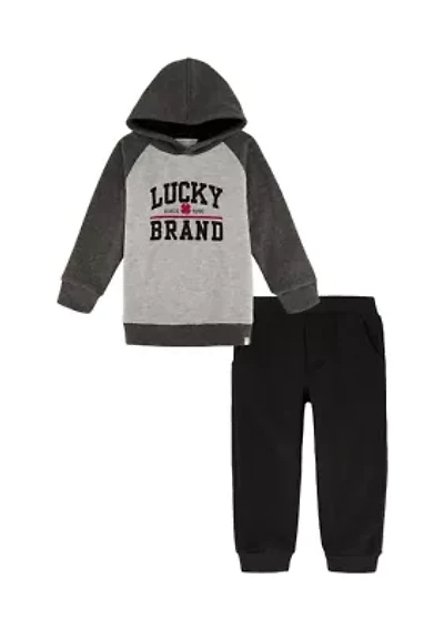 Boys 4-7 Fleece Hoodie Set