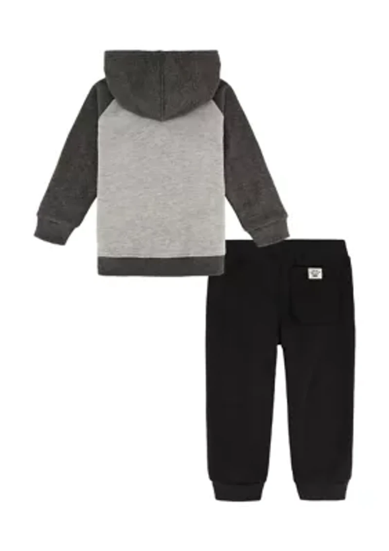 Boys 4-7 Fleece Hoodie Set