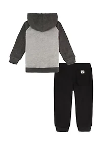 Boys 4-7 Fleece Hoodie Set