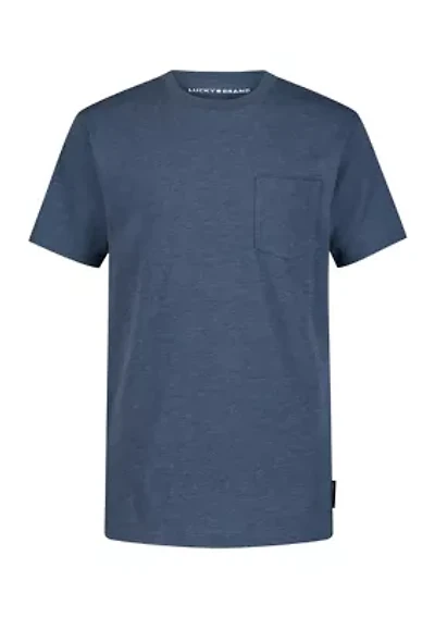 Boys 8-20 Slub Pocket T-Shirt