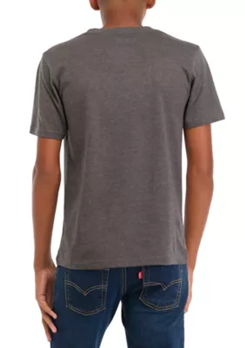 Boys 8-20 Guitar Bear Short Sleeve T-Shirt