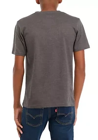 Boys 8-20 Guitar Bear Short Sleeve T-Shirt