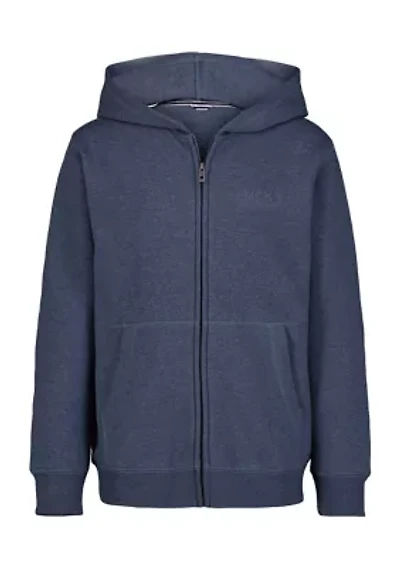 Boys 8-20 Vintage Zip Front Hoodie
