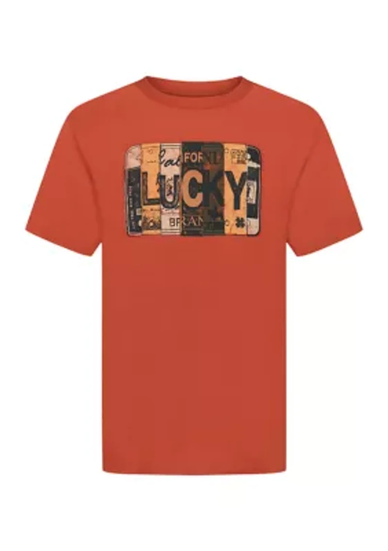 Boys 8-20 Cali Plate Graphic T-Shirt
