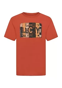 Boys 8-20 Cali Plate Graphic T-Shirt