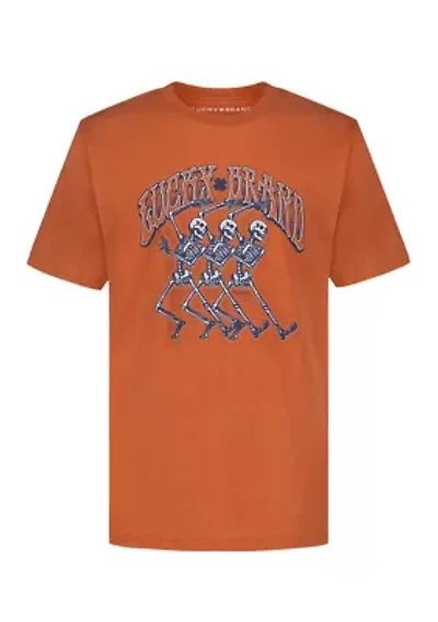 Boys 8-20 Dancer Skeletons Graphic T-Shirt