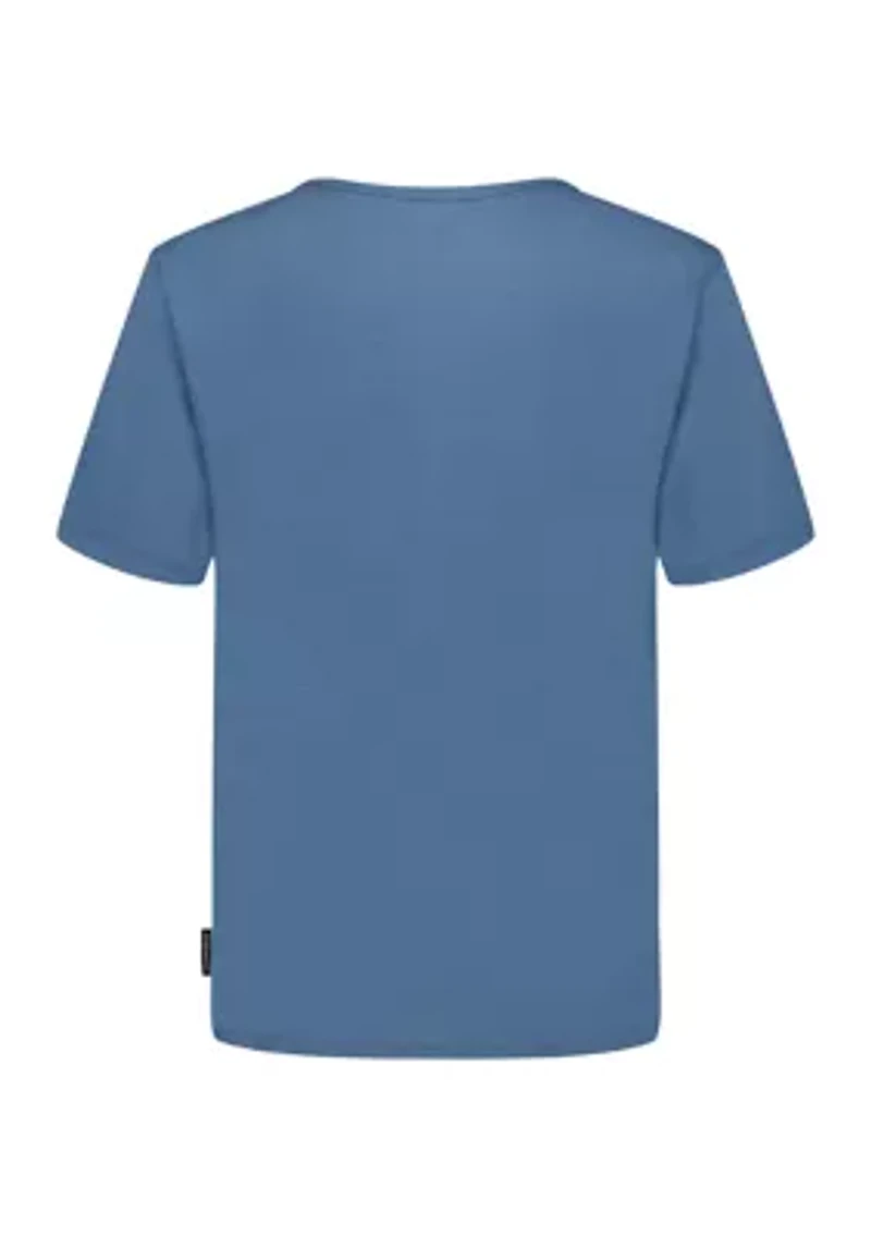 Boys 8-20 Short Sleeve Henley T-Shirt