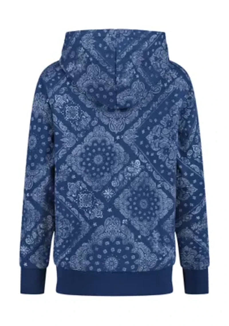 Boys 8-20 Bandana Printed Hoodie