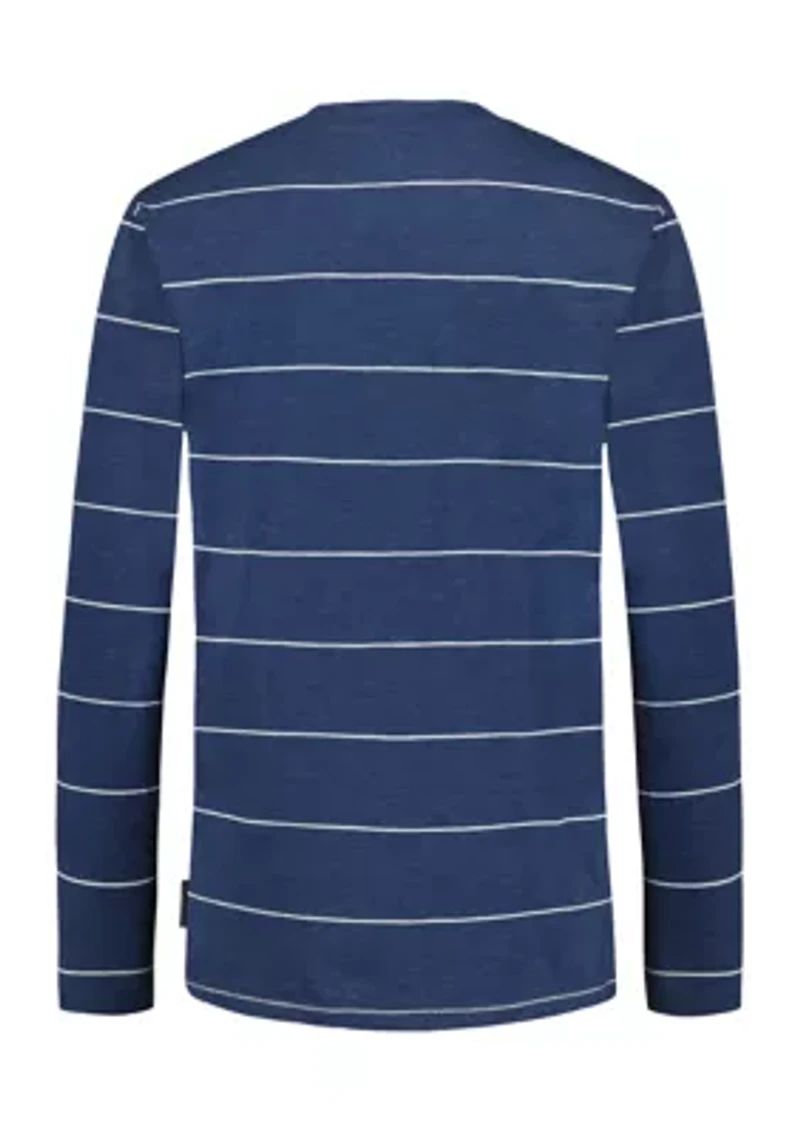 Boys 8-20 Long Sleeve Henley Shirt