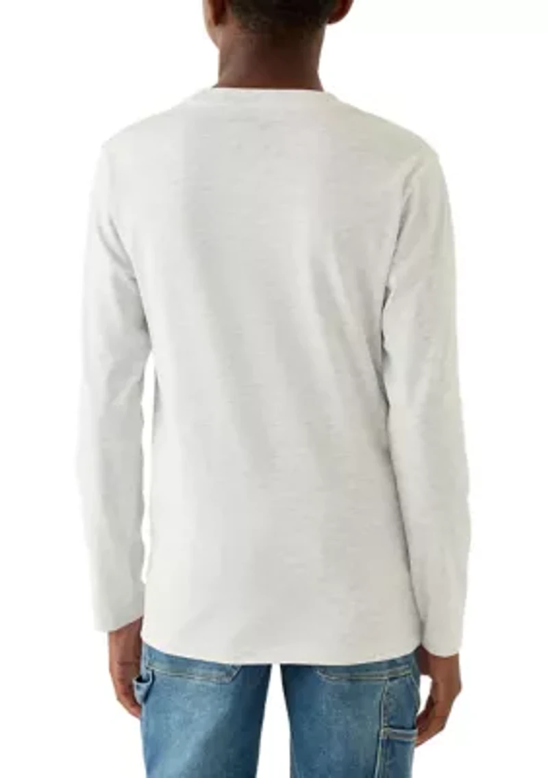 Boys 8-20 Skelly Surf Christmas Long Sleeve T-Shirt