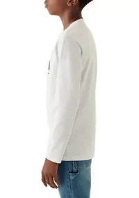 Boys 8-20 Skelly Surf Christmas Long Sleeve T-Shirt