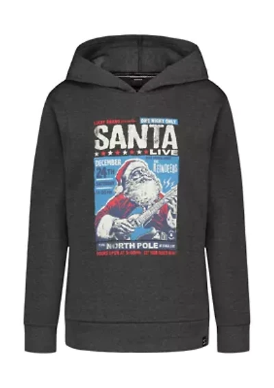 Boys 8-20 Santa Live Hoodie