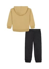 Boys 4-7 Fleece Hoodie and Jogger Set